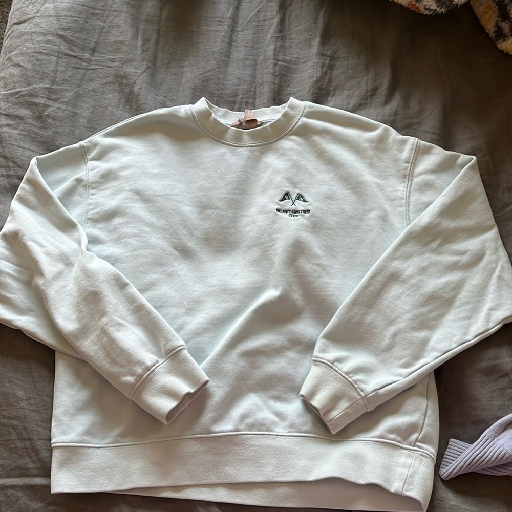 H&M preppy crewneck